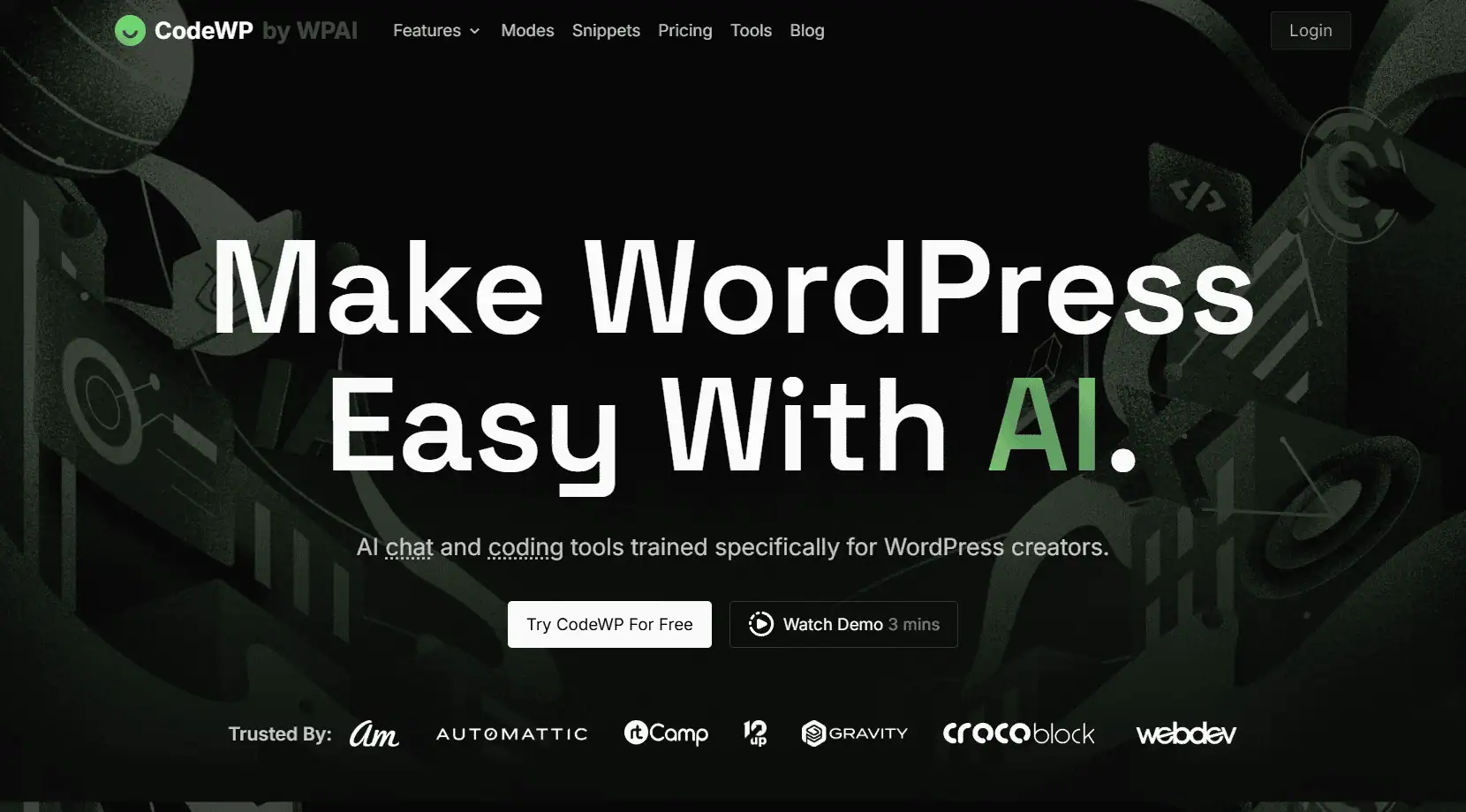 CodeWP AI for WordPress Developer